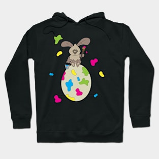 Rabbit the painter Hoodie